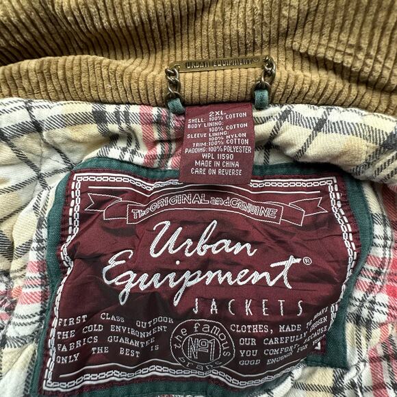 Vintage Urban Equipment Chore Barn Coat Duck Canvas Field Coat Jacket Mens 2XL - Picture 2 of 14